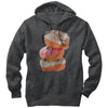 Men's Lost Gods Three Doughnut Stack  Adult Pull Over Hoodie