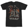 Men's Star Wars The Force Awakens The First Order Attacks  Adult T-Shirt