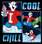 Men's ICEE Bear Cool and Chill Action Panels  Adult T-Shirt