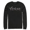 Men's Marvel Venom Film Metallic Logo  Adult Long Sleeve Shirt