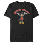 Men's Mickey & Friends Retro Spread  Adult T-Shirt