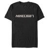 Men's Minecraft Classic Logo Black  Adult T-Shirt