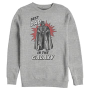 Men's Star Wars Best Dad in the Galaxy Darth Vader  Adult Sweatshirt