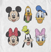 Men's Mickey & Friends Group Portraits  Adult T-Shirt