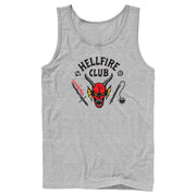 Men's Stranger Things Welcome to the Hellfire Club  Adult Tank Top