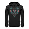 Men's Lost Gods Southwest Print Heart  Adult Pull Over Hoodie