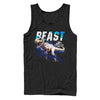 Men's Jurassic World Rex Beast Streak  Adult Tank Top