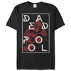 Men's Marvel Deadpool Name Frame  Adult T-Shirt