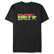 Men's BET Jamaican Flag Logo  Adult T-Shirt