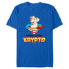 Men's DC League of Super-Pets Krypto Superman's Best Friend  Adult T-Shirt