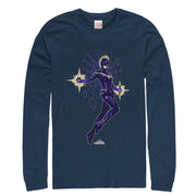 Men's Marvel Captain Marvel Galactic Kree Warrior  Adult Long Sleeve Shirt