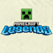 Men's Minecraft Legends Creeper Logo  Adult T-Shirt