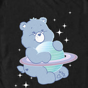 Men's Care Bears Bear Hugging Saturn  Adult T-Shirt