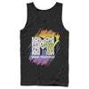 Men's MTV 80s Print Pattern Logo  Adult Tank Top