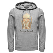 Men's Star Wars: The Rise of Skywalker C-3PO Stay Gold  Adult Pull Over Hoodie