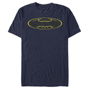 Men's Batman Logo Modern Wing  Adult T-Shirt