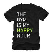 Women's CHIN UP Gym Happy Hour  Adult Boyfriend Tee