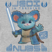 Men's Star Wars: Young Jedi Adventures Nubs Jedi in Training  Adult T-Shirt