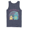 Men's Toy Story Ducky & Bunny Feelin' Happy  Adult Tank Top