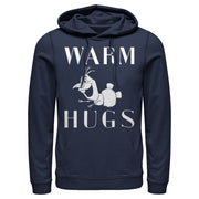 Men's Frozen 2 Olaf Warm Hugs  Adult Pull Over Hoodie