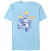 Men's Care Bears Grumpy Bear Stars  Adult T-Shirt