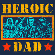 Men's GI Joe Heroic Dad  Adult T-Shirt