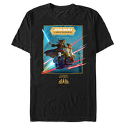 Men's Star Wars The High Republic Race to Crashpoint Tower Cover  Adult T-Shirt