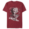 Men's Cruella Fashion Sketch  Adult T-Shirt