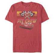 Men's Cars Pit Crew Team  Adult T-Shirt