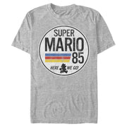 Men's Nintendo Super Mario Retro Rainbow Ring  Adult T-Shirt