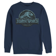 Men's Jurassic World Water Ripple Logo  Adult Sweatshirt