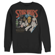 Men's Star Wars: The Rise of Skywalker Retro Collage  Adult Sweatshirt