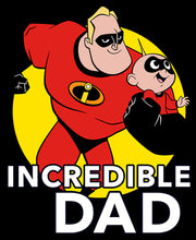 Men's The Incredibles 2 Jack-Jack and Mr. Incredible Best Dad  Adult T-Shirt