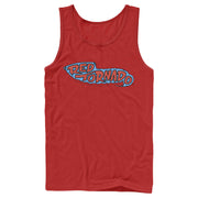 Men's Justice League Tornado Logo  Adult Tank Top