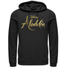 Men's Aladdin Script Logo  Adult Pull Over Hoodie