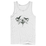 Men's Batman Emerging from Shadows  Adult Tank Top