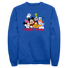 Men's Mickey & Friends Disney Squad Group Shot  Adult Sweatshirt