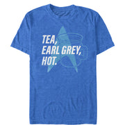 Men's Star Trek: The Next Generation Cup Of Tea Earl Grey Hot, Captain Picard  Adult T-Shirt