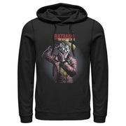 Men's Batman Joker Camera Poster  Adult Pull Over Hoodie