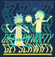 Men's Rick And Morty Get Schwifty Dance  Adult T-Shirt