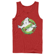 Men's Ghostbusters Slime Logo  Adult Tank Top