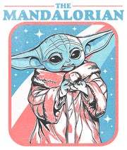 Men's Star Wars: The Mandalorian Fourth of July Grogu Stars and Stripes  Adult T-Shirt