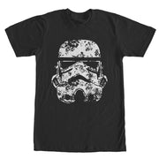 Men's Star Wars Stormtrooper Helmet Flowers  Adult T-Shirt