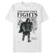 Men's Game of Thrones Night's Watch Fight for Living  Adult T-Shirt