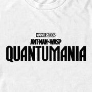 Men's Ant-Man and the Wasp: Quantumania Movie Logo Black  Adult T-Shirt