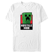 Men's Minecraft Hostile Mob Creeper  Adult T-Shirt