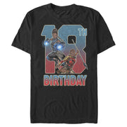 Men's Marvel Shuri and Okoye 18th Birthday  Adult T-Shirt