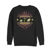 Men's Lion King Sunshine Hakuna Matata  Adult Sweatshirt