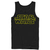 Men's Star Wars Movie Logo  Adult Tank Top