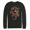 Men's Aladdin Jafar Mysterious Snake  Adult Long Sleeve Shirt